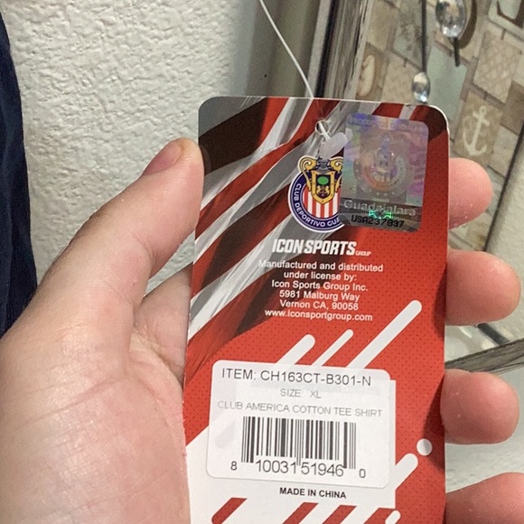 New Chivas Official T-shirt With Puma Beanie Chivas Soccer Team Size Xl . - Picture 2 of 12